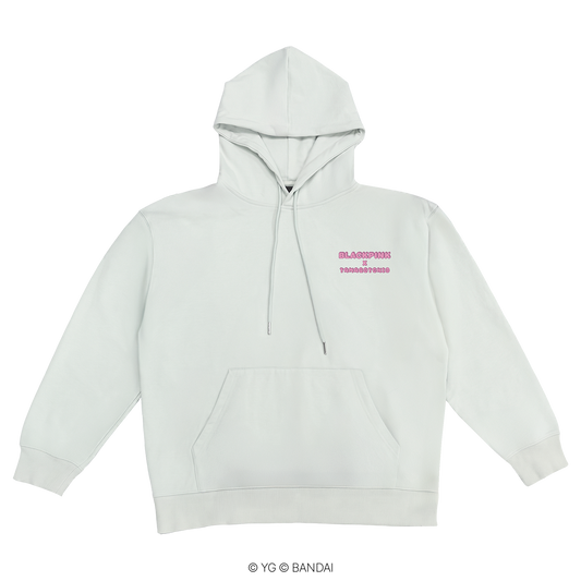 [TAMAGOTCHI] BLACKPINK BASIC HOODIE LIGHT GREY