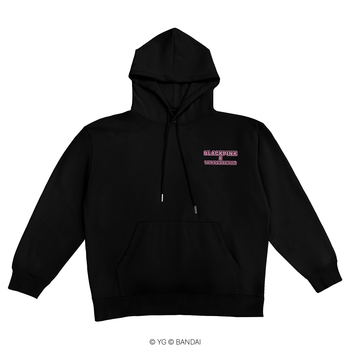 [TAMAGOTCHI] BLACKPINK PINK GALAXY HOODIE BLACK