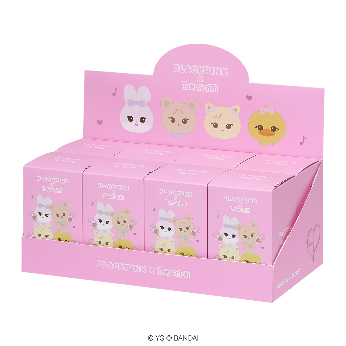 [TAMAGOTCHI] BLACKPINK PLUSH KEYCHAIN BLIND BOX