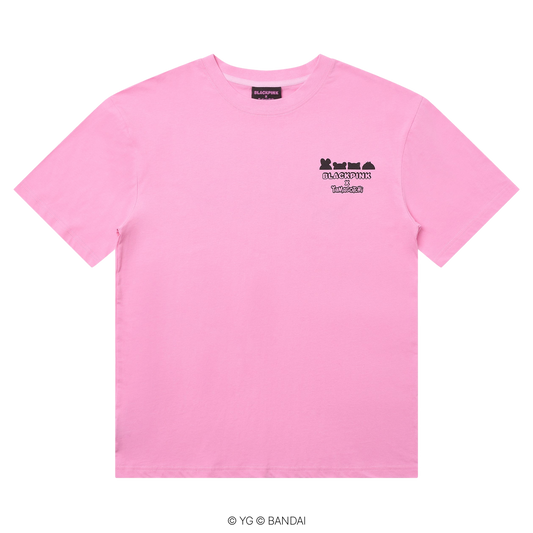 [TAMAGOTCHI] BLACKPINK PINK GALAXY T-SHIRT PINK